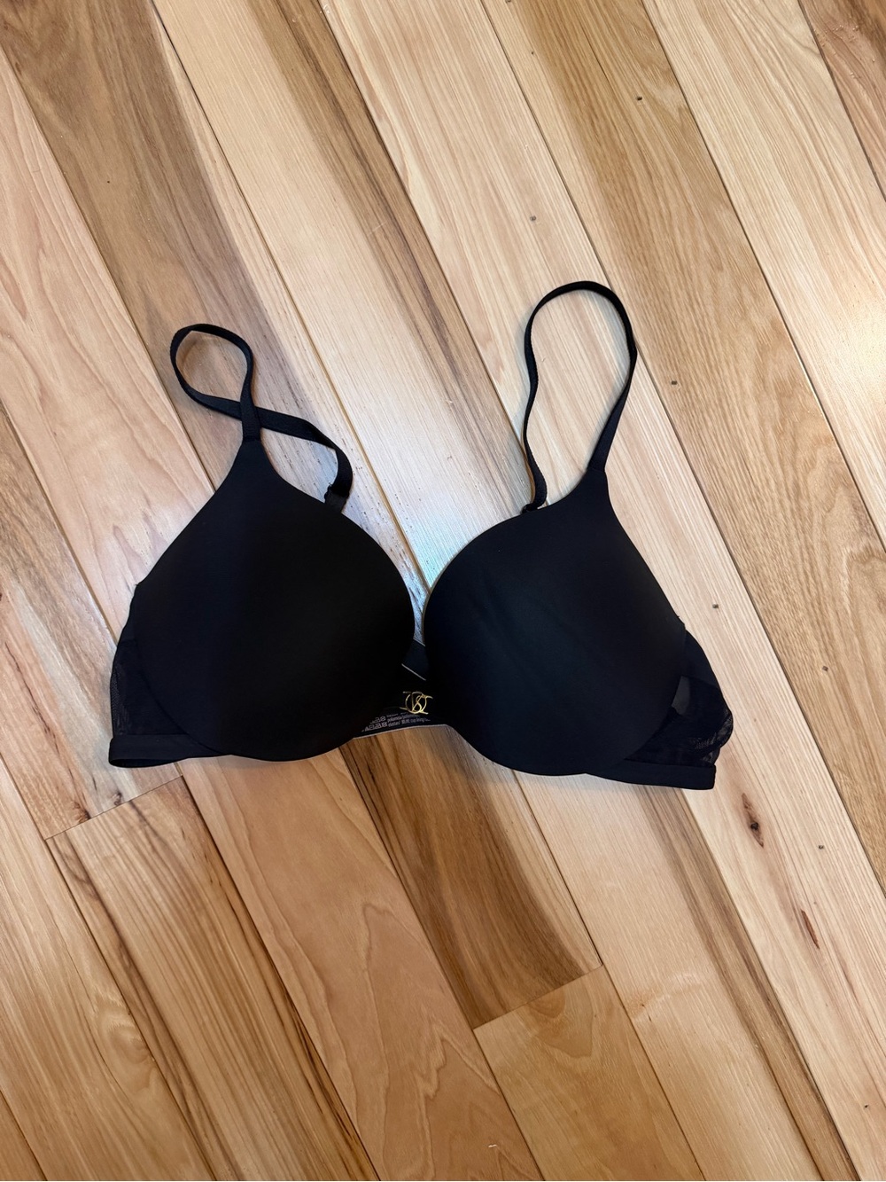 Black Women's Bra with Padding